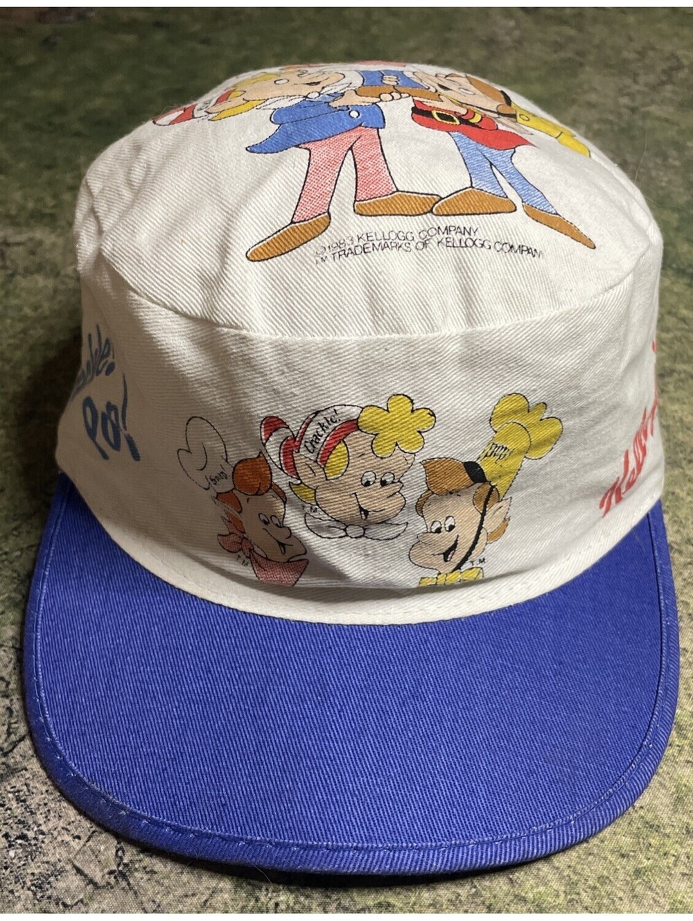 Vintage 1983 Kellogg Rice Crispy Snap Crackle Pop Hat Best Offer